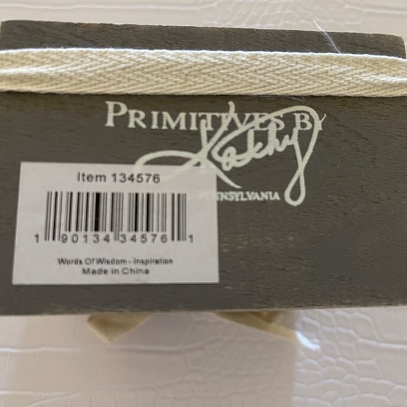 Primitives by Kathy Words of Wisdom Inspiration Edition 80Card Keepsake Wood Box - Picture 9 of 11